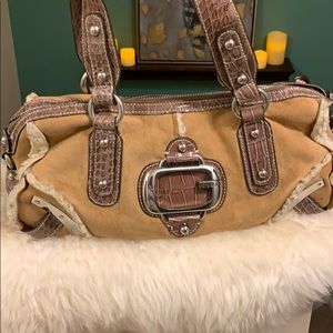 GUESS Sherpa Style Purse